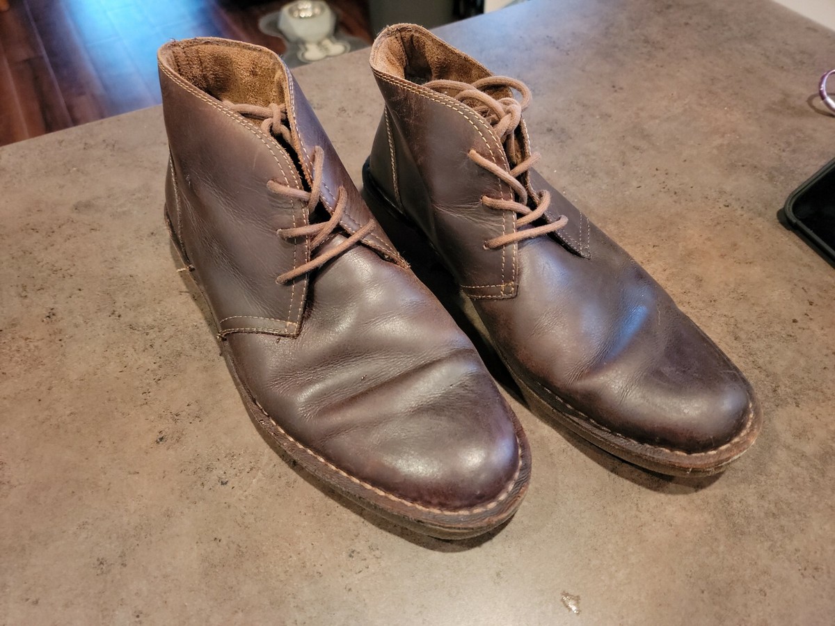 Dockers Mens Size 13 M Ankle Boots 90-28459 Tussock Casual Leather Desert Chukka DOCKERS Tussock Chukka Leather Boots, Model 90-28459. Men main image 3