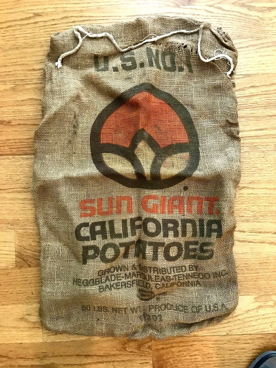 Giant burlap online sack