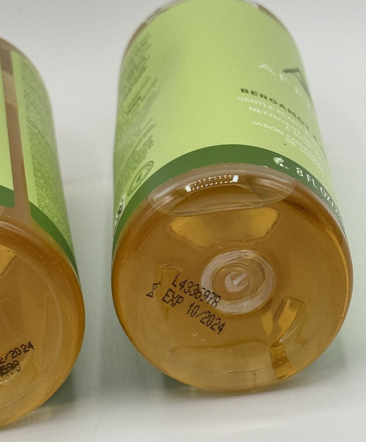 Melaleuca Affinia Bergamot Green Tea Gentle Plant Based Body Cleanser