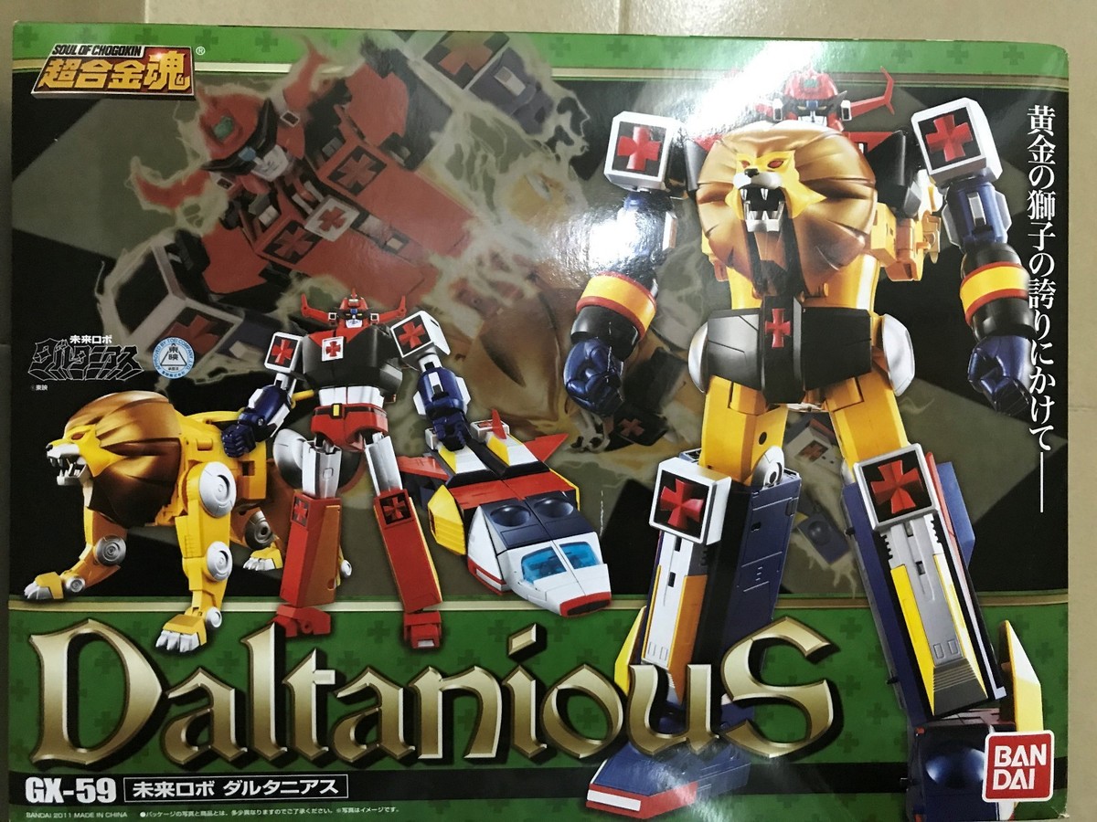 Bandai Soul of Chogokin GX-59 Daltanious Daltanias diecast