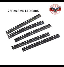 25pcs Smd Led 0805 Light Emitting Diodes Nano High Quality Bright Chip