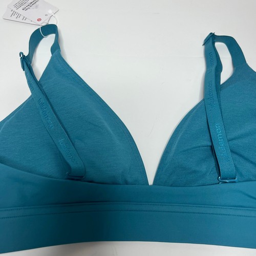 Reggiseno triangolo Lululemon nuovo con etichetta licenza di allenamento A B taglia 12 - Foto 4 di 9