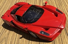 HOT WHEELS FERRARI ENZO 1:18 Red Diecast Special Edition Replica 2002 RARE NM