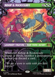 Bebop & Rocksteady (Showcase) - Teenage Mutant Ninja Turtles #241/343