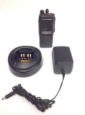 Motorola HT1250 LS Two Way Radio w/ Charger, No Battery, WORKING FREE SHIPPING