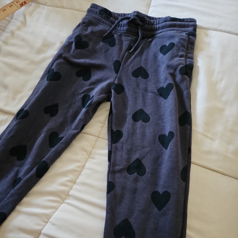 Old Navy Soft gray Kids Joggers Size  L 10-12 hearts