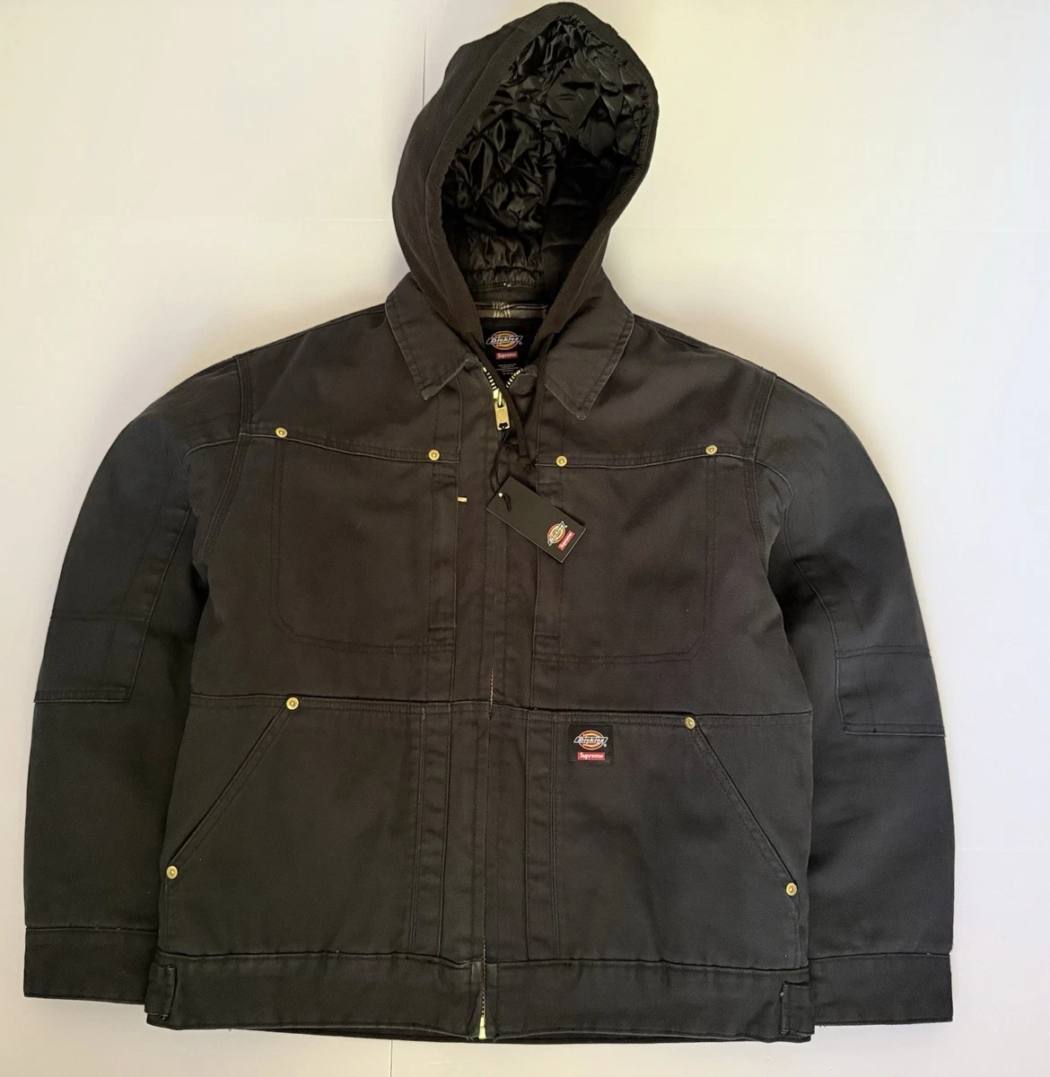 Supreme Washed Canvas Lobster Clip JKT M Supreme Canvas Coats