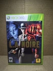 L.A. Noire for Xbox 360 Complete 3-Disc Set Pre-owned CIB Tested