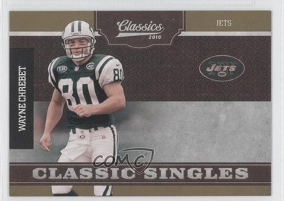2010 Panini Classics Classic Singles Gold 88/100 Wayne Chrebet #24 0a1