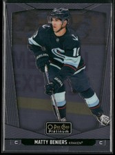 2024-25 O-Pee-Chee Platinum Matty Beniers #139 Seattle Kraken