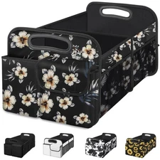 Femuar Car Trunk Organizer, Car Storage Organizer with Large Capacity Waterpr...
