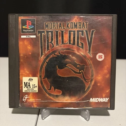Mortal Kombat Trilogy PS1 PAL Complete CIB PlayStation 1 Tested Working
