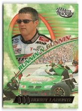 2000 Press Pass Trackside #RG 9 Bobby Labonte Runnin n' Gunnin Joe Gibbs Racing