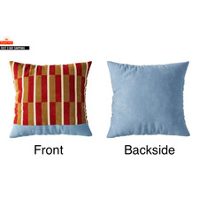 Retro Klavier Streifen Kissen Braun Dopamin Kissenhülle Luxus Samt Deko