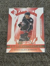 2023-24 Upper Deck SP Rookie Authentics #119 Red Stanislav Svozil RC #’d/899