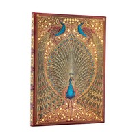Hafiz's Peacocks (Sangorski & Sutcliffe) Midi Lined Hardcover Journal...