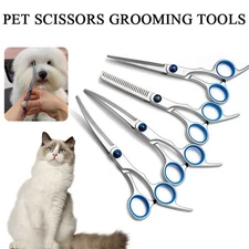 Pet Grooming Scissors Professional Dog Grooming Shears Curved Scissors