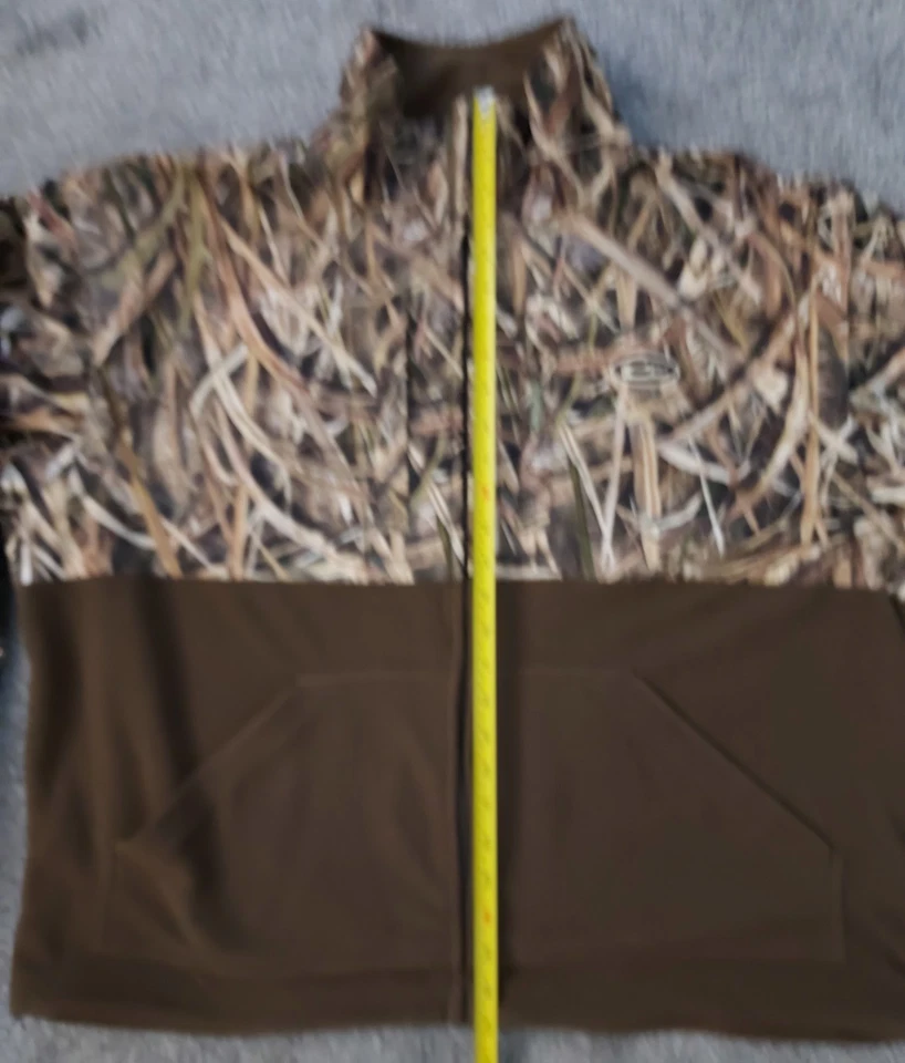 Drake Para Hombre A Prueba de Viento Cremallera Completa Eqwader Chaleco Chaqueta Mossy Roble Sombra Hierba XLarge Foto 4 de 4