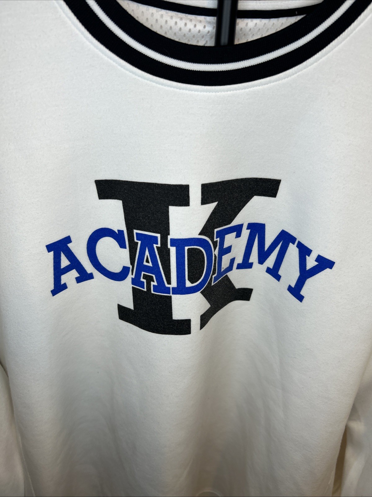 Nike Dri Fit Duke University K Academy White Sweatshirt