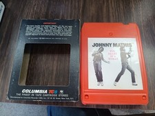 Johnny Mathis Heart of A Woman 8-Track Tape 