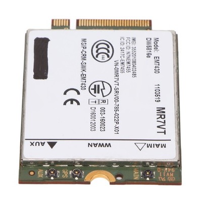 4G LTE Network Card For For Latitude 7280 7285 7290 7389 7390 7480 7490