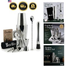 Juego de herramientas de barra de acero inoxidable para mixología Home Bar