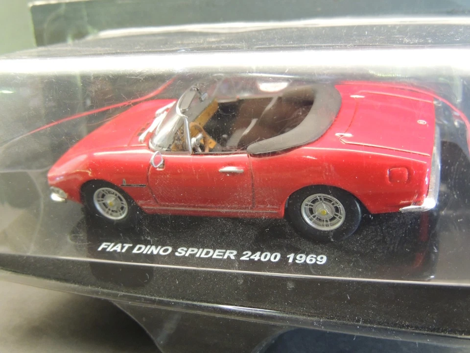 Fiat Dino Spider 2400 1969 Edicola 1/43  - De Agostini - 1:43 - 0109. - Immagine 2 di 4