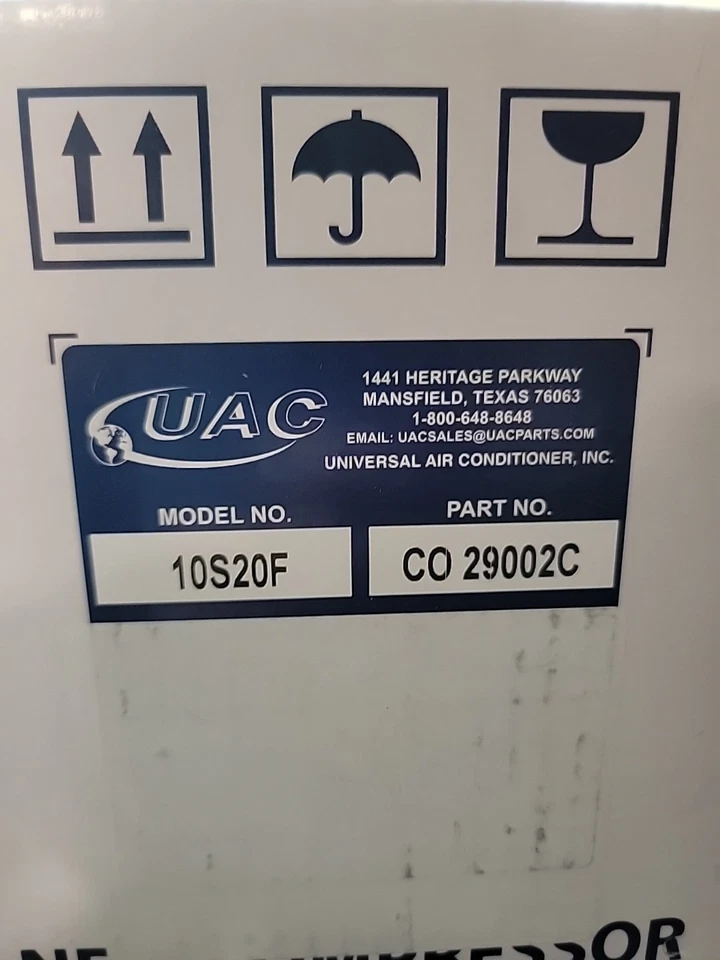 Compresor de aire acondicionado UAC CO 29002C para Chevy Silverado, Suburban, Tahoe, GMC Sierra Foto 4 de 4