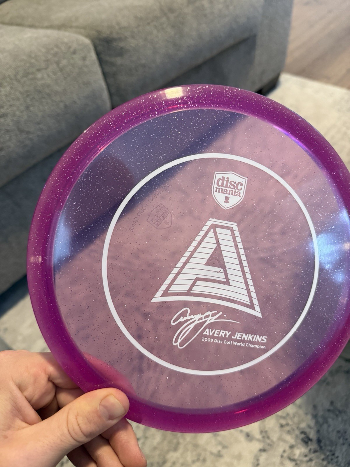 Discmania Metal Flake C-Line MD3 Flat & RARE Avery Jenkins Stamp Heavy Sparkle