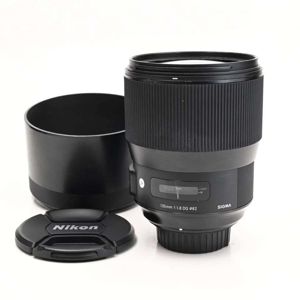 Sigma AF 135mm f1.8 DG HSM Art 017 Lens Nikon F #881