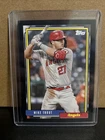 2021 Topps Mike Trout /25 Black Border