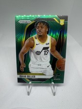 2024-25 Panini Prizm #227 Isaiah Collier Prizms Green