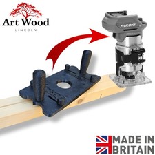 Center jig base  Hikoki Hitachi Router M1808DAJ2Z Groove Jig Milling Slotting