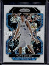 2021-22 Panini Prizm Wang Zhi-zhi SP White Sparkle #273 Mavericks