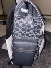 NWT Coach Sprint Backpack In Signature Jacqua...