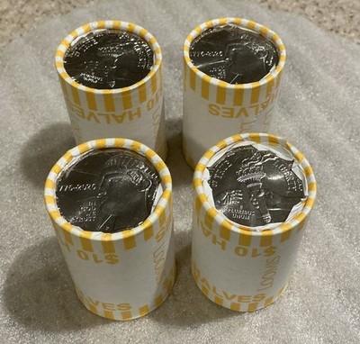 4 Rolls 2026 P Semiquincentennial Enduring Liberty Head Half Dollar Uncirculated