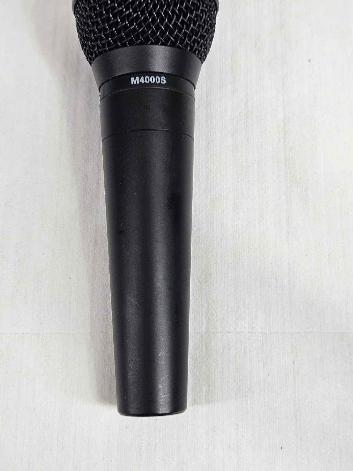 Audio-Technica Black M4000S Handheld Dynamic Microphone Mic Lot Of 2 UNTESTED 