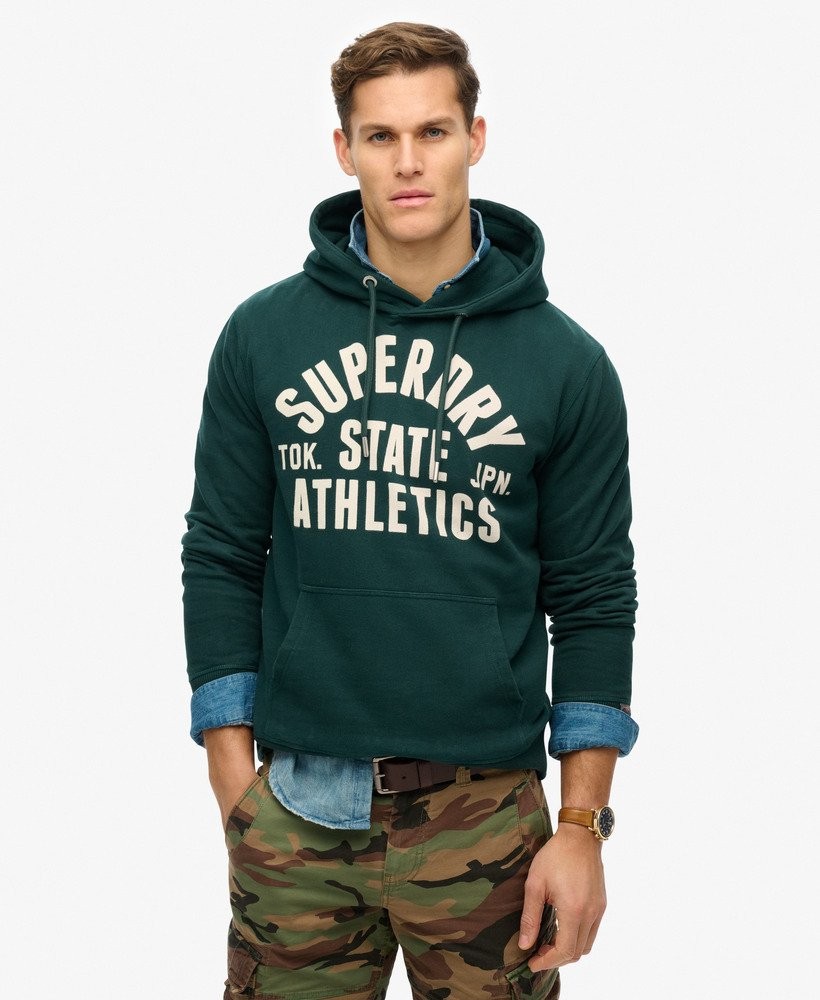 Superdry Mens Athletic Essentials Hoodie