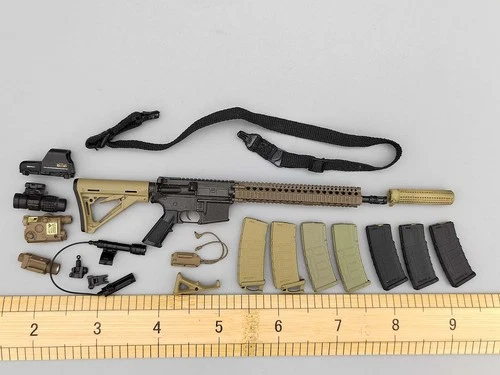 DAMTOYS DAM 78006 1/6 Scale MARSOC Special Ops Team Leader M4 Rifle Set Model