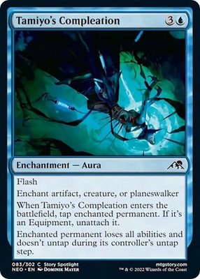 Tamiyo's Compleation 83 Kamigawa: Neon Dynasty Magic MTG Trading Card