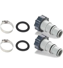 Tongass (2-Pack) Replacement Threaded to Clamp Style Hose Adapter for Intex Pool