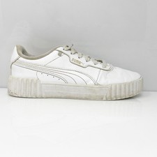 Puma Womens Carina 2.0 403545-01 White Casual Shoes Sneakers Size 7.5