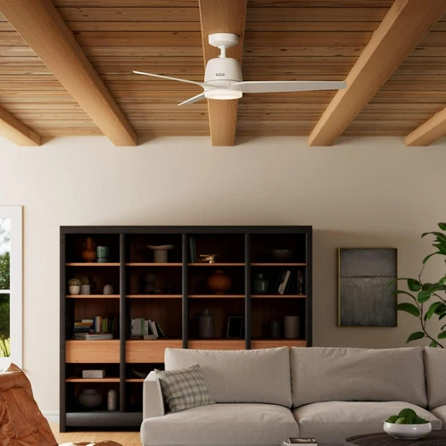Hunter + Jasmine Roth 52 Malden Ceiling Fan W/ LED Light, Remote - Casual, - - Picture 20 of 24