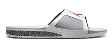 JORDAN HYDRO III RETRO MEN'S SLIDE SUMMIT WHITE / CEMENT GREY / RED  854556 101