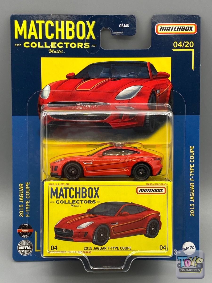 2015 Jaguar F-Type Coupe (red) 2022 Matchbox Collectors Premium
