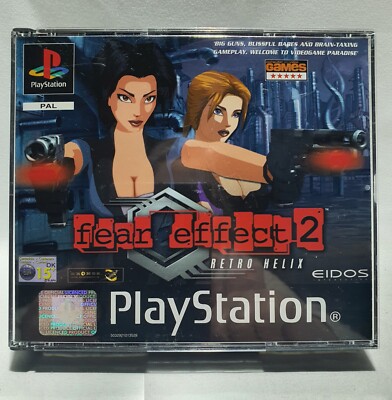 Fear Effect 2 Retro Helix Playstation 1 PAL NEW resealed