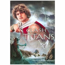 CLASH OF THE TITANS with Harry Hamlin (DVD 1981) CHOOSE WITH OR WITHOUT A CASE