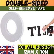 70M Double-Sided Strong Adhesive Tape For Mounting, Arts, Crafts, Photo & Albums