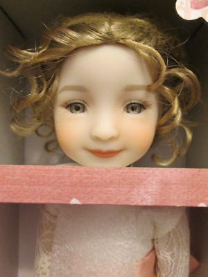 Anaelle Ruby Red Fashion Friends Doll NRFB Effner Vinyl 14.5'' Bridesmaid Ltd Ed