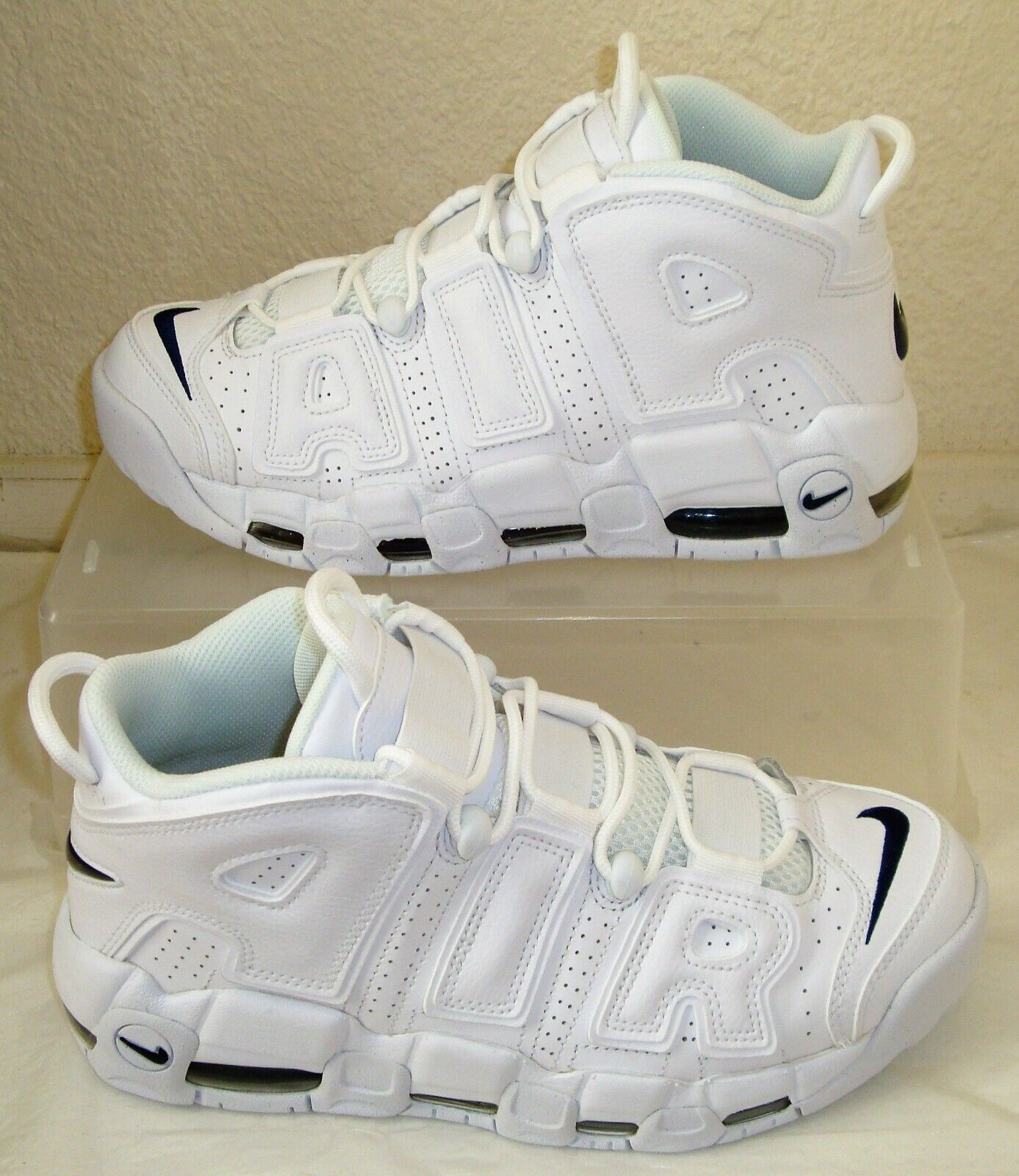 Nike Air More Uptempo '96 - White / Midnight Navy 8